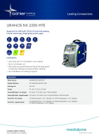 URANOS NX 2200 MTE